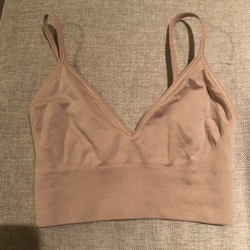 Gap Plunge Seamless Bralette, S